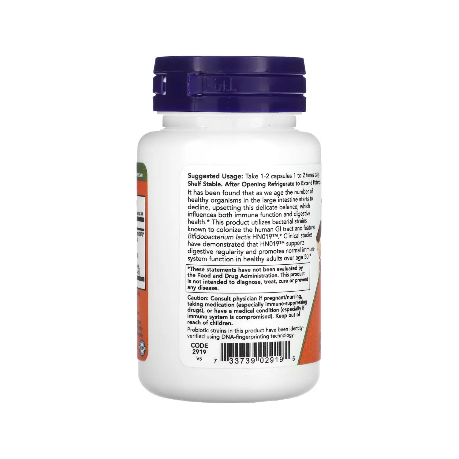 NOW FOODS CLINICAL GI PROBIOTIC + 50 AÑOS 60VCAPS SFN