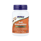 NOW FOODS ACIDOPHILUS 4X6 SALUD INTESTINAL 60VCAPS SFN