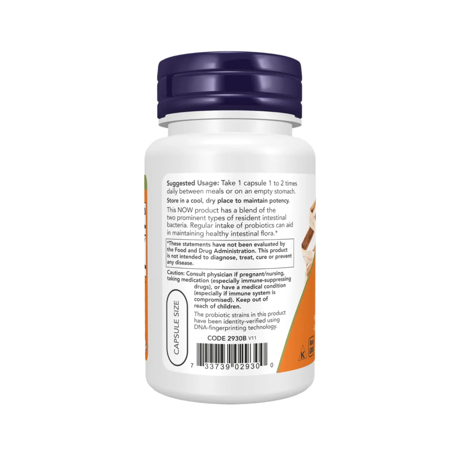 NOW FOODS 8 BILLONES ACIDOPHILUS Y BIFIDUS 60 VCAPS SFN