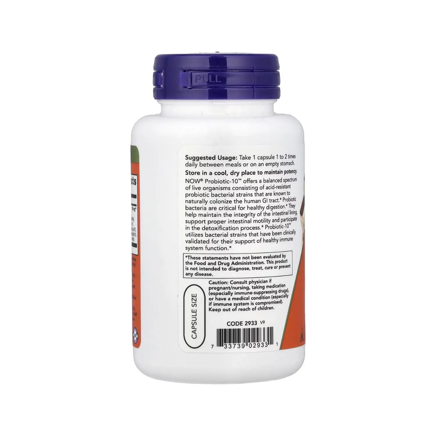 NOW FOODS PROBIOTIC-10 25 BILLONES 100VCAPS SFN