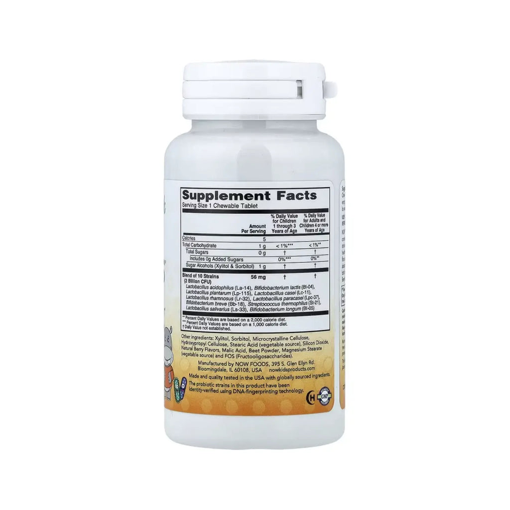 NOW FOODS PROBIÓTICOS 10 2 BILLION BERRY DOPHILUS 60CAPS SFN