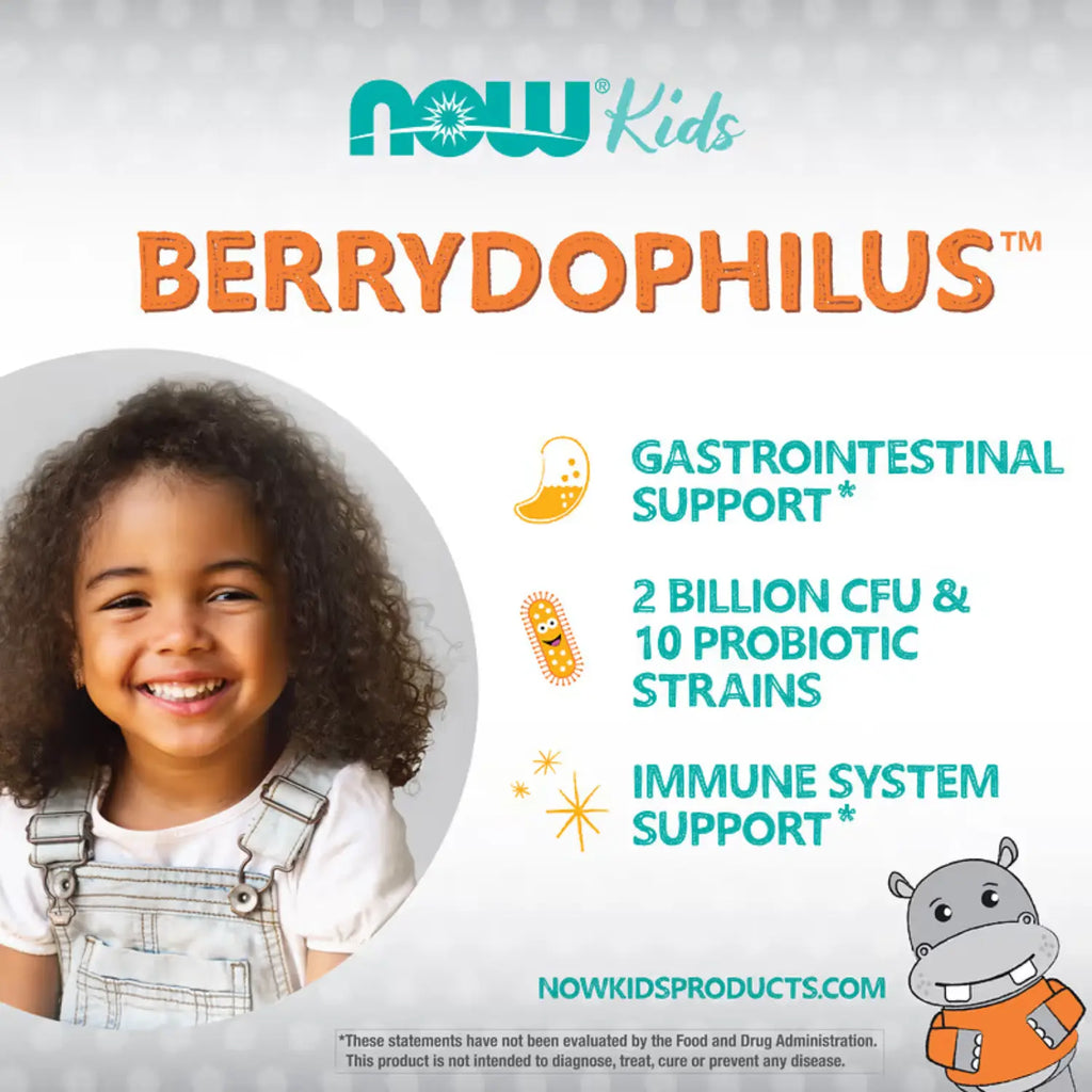 NOW FOODS PROBIÓTICOS 10 2 BILLION BERRY DOPHILUS 60CAPS SFN