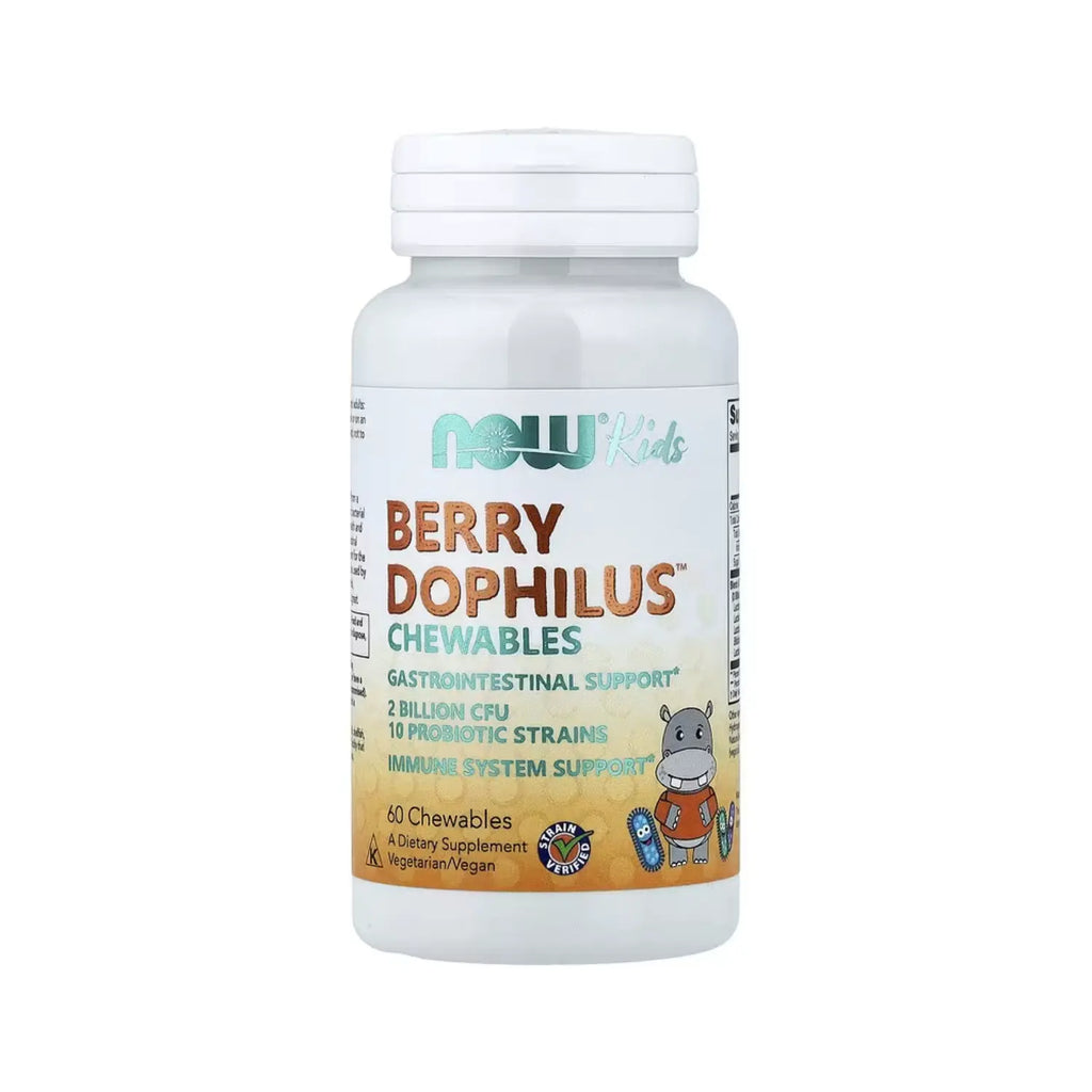 NOW FOODS PROBIÓTICOS 10 2 BILLION BERRY DOPHILUS 60CAPS SFN