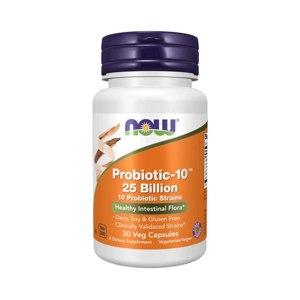 NOW FOODS PROBIÓTICOS PROBIOTIC 10 25 BILLION 30 VEGCAPS SFN
