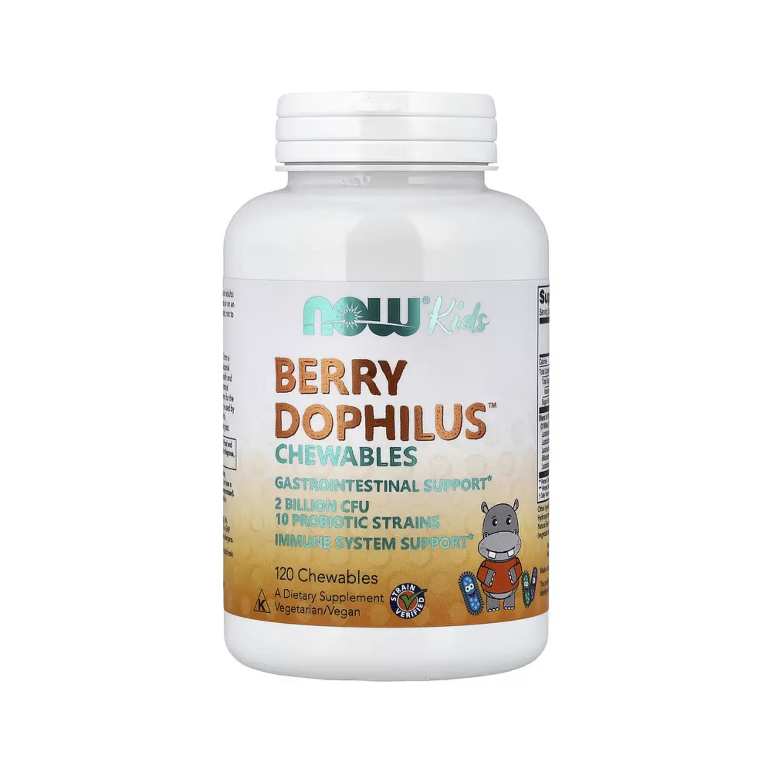 NOW FOODS BerryDophilus (TM) kIDS 120 LOZ