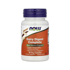 NOW FOODS DAIRY DIGEST ENCIMAS DIGESTION LACTEOS 90VCAPS SFN