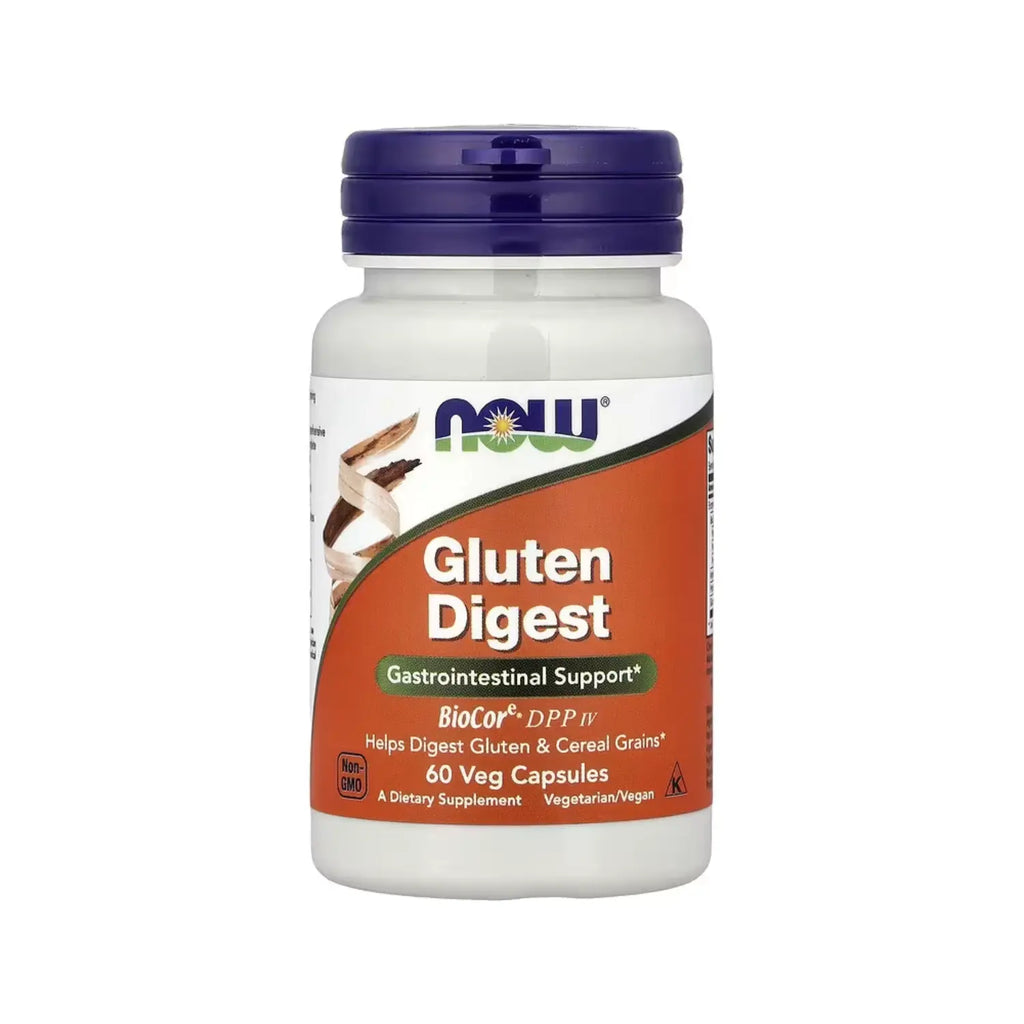 NOW FOODS GLUTEN DIGEST REFUERZO GASTROINTESTINAL 60CAP SFN