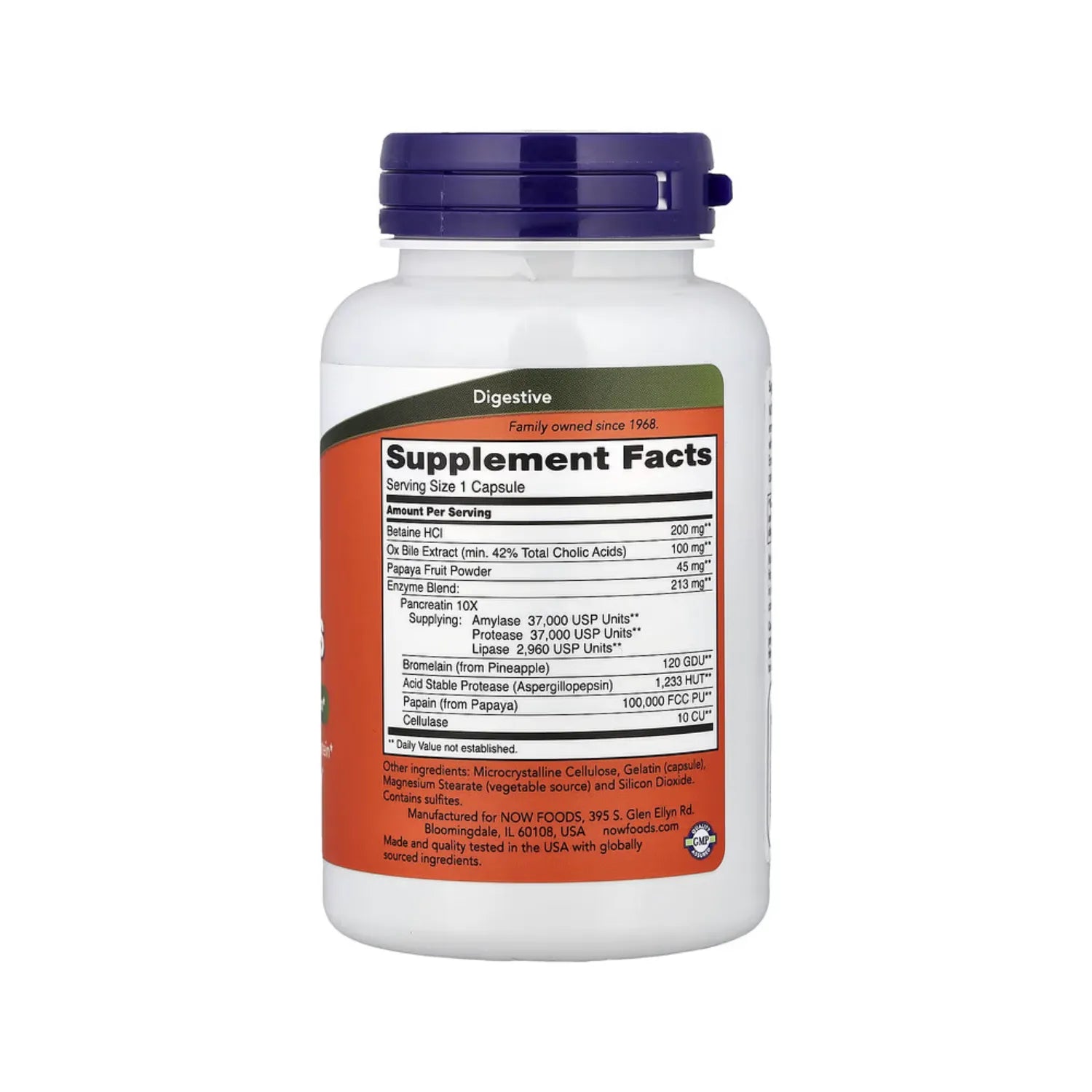 NOW FOODS SÚPER ENZIMAS 90 CAPS PROBIÓTICO DIGESTIVO SFN