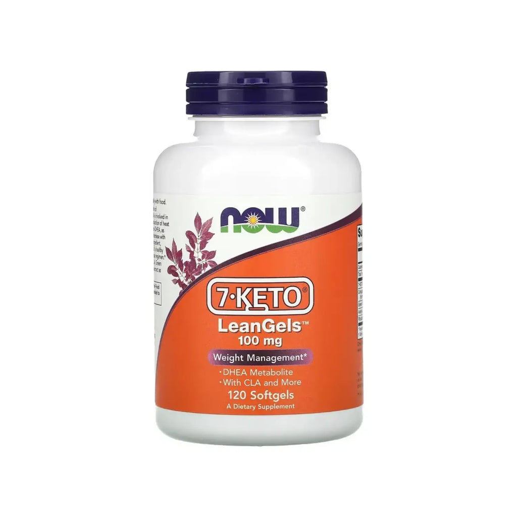 NOW FOODS 7-KETO LEANGELS CONTROL DE PESO 100MG 120SCAPS SFN
