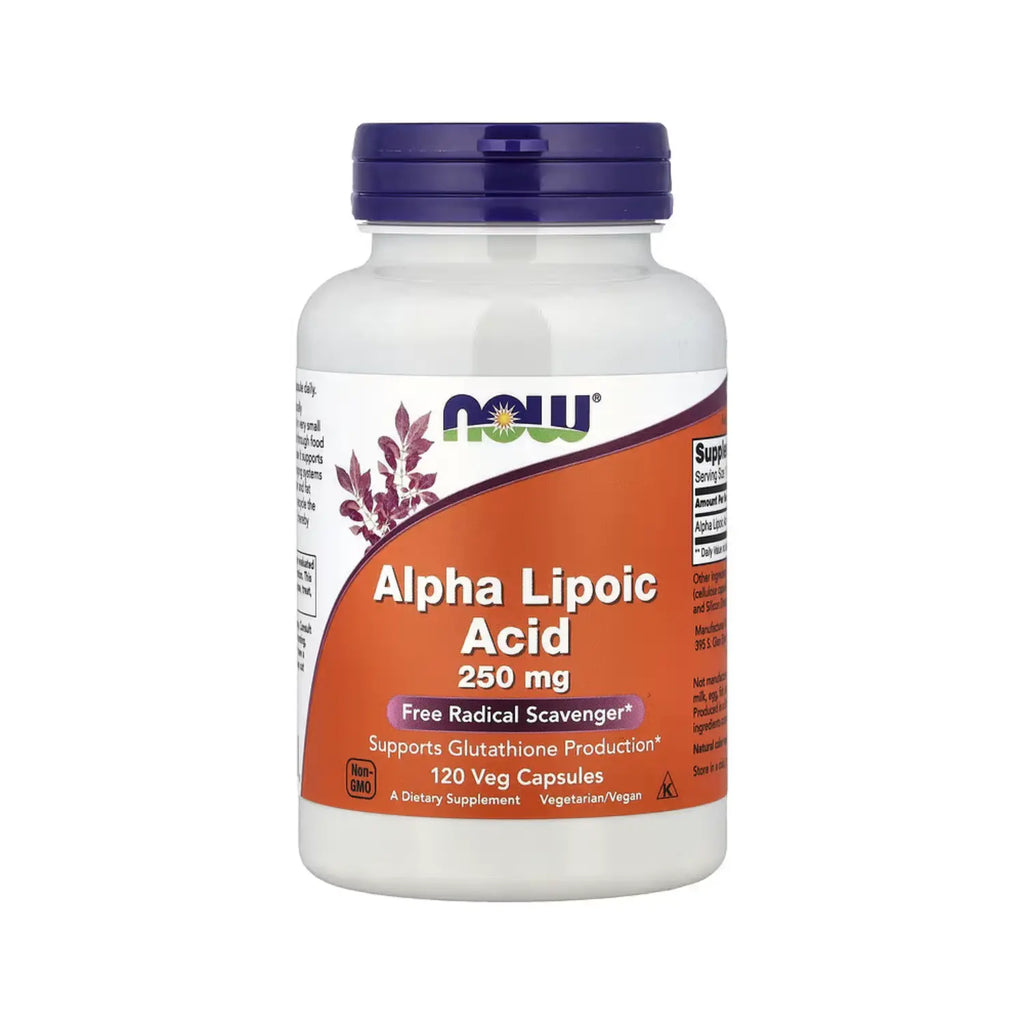 NOW FOODS ACIDO ALFA LIPOICO 250 MG 120VCAPS SFN