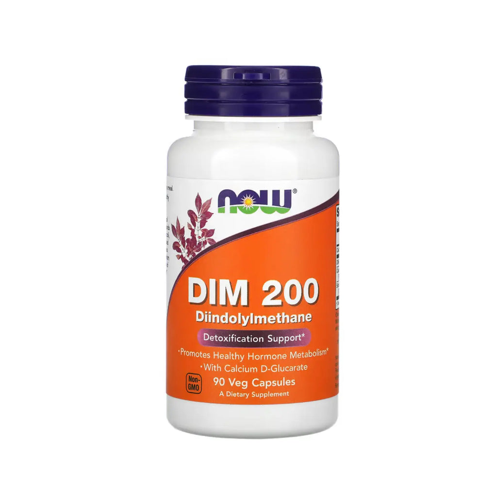 NOW FOODS DIM 200 w/ CALCIUM D-GLUCARATE 90 VCAPS
