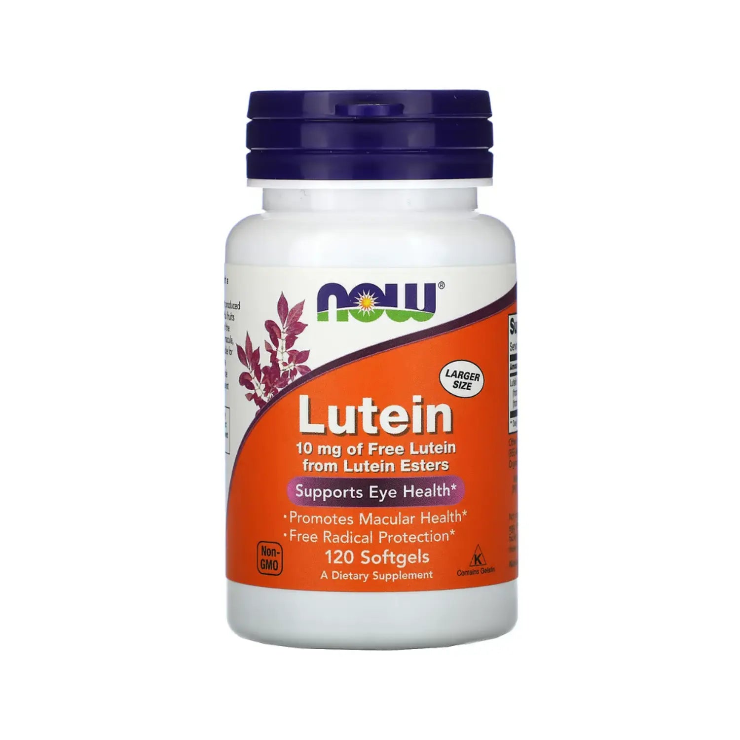 NOW FOODS LUTEIN 120 CAPSULAS SFN
