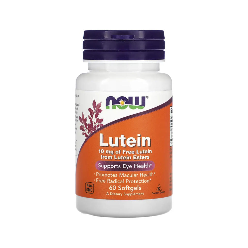 NOW FOODS LUTEIN 10 MG ( FROM ESTERS) 60 SGELS