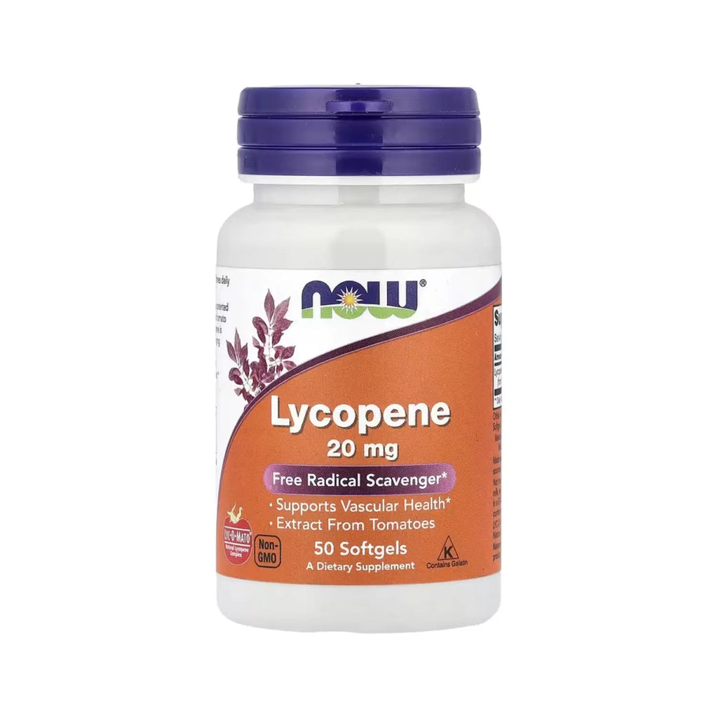 NOW FOODS LYCOPENE 20 MG 50 SGELS