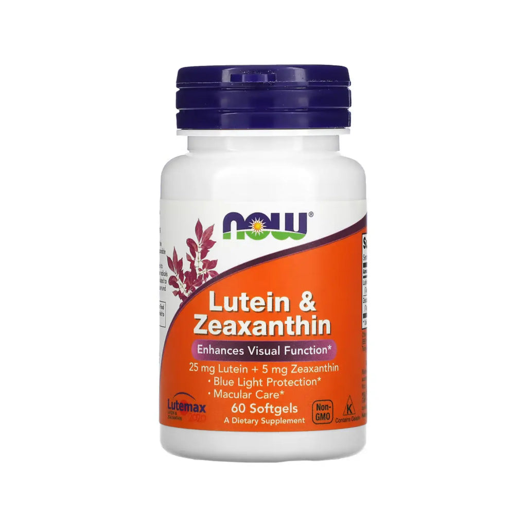 NOW FOODS LUTEÍNA Y ZEAXANTINA SALUD VISUAL 60SOFTGELS SFN