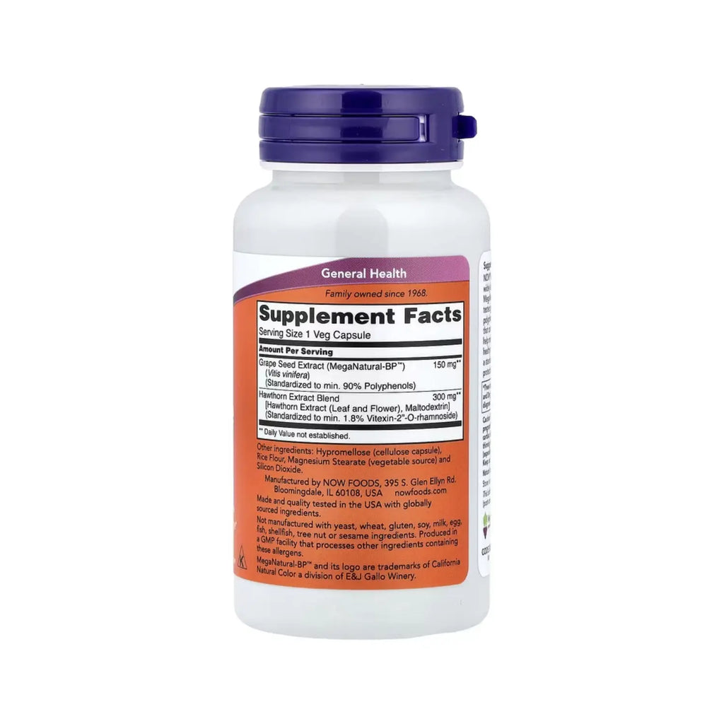 NOW FOODS SALUD DE LA PRESION ARTERIAL 90VCAPS SFN