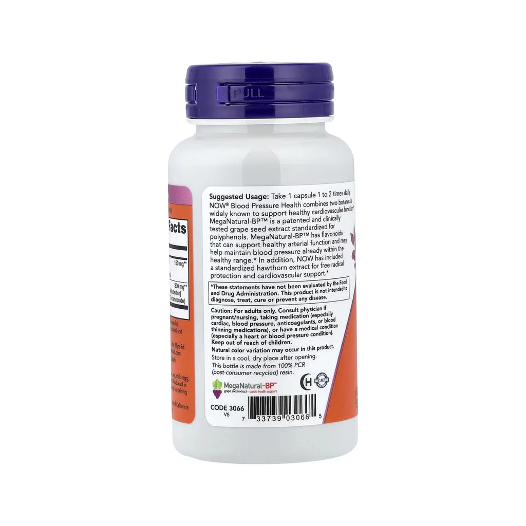 NOW FOODS SALUD DE LA PRESION ARTERIAL 90VCAPS SFN