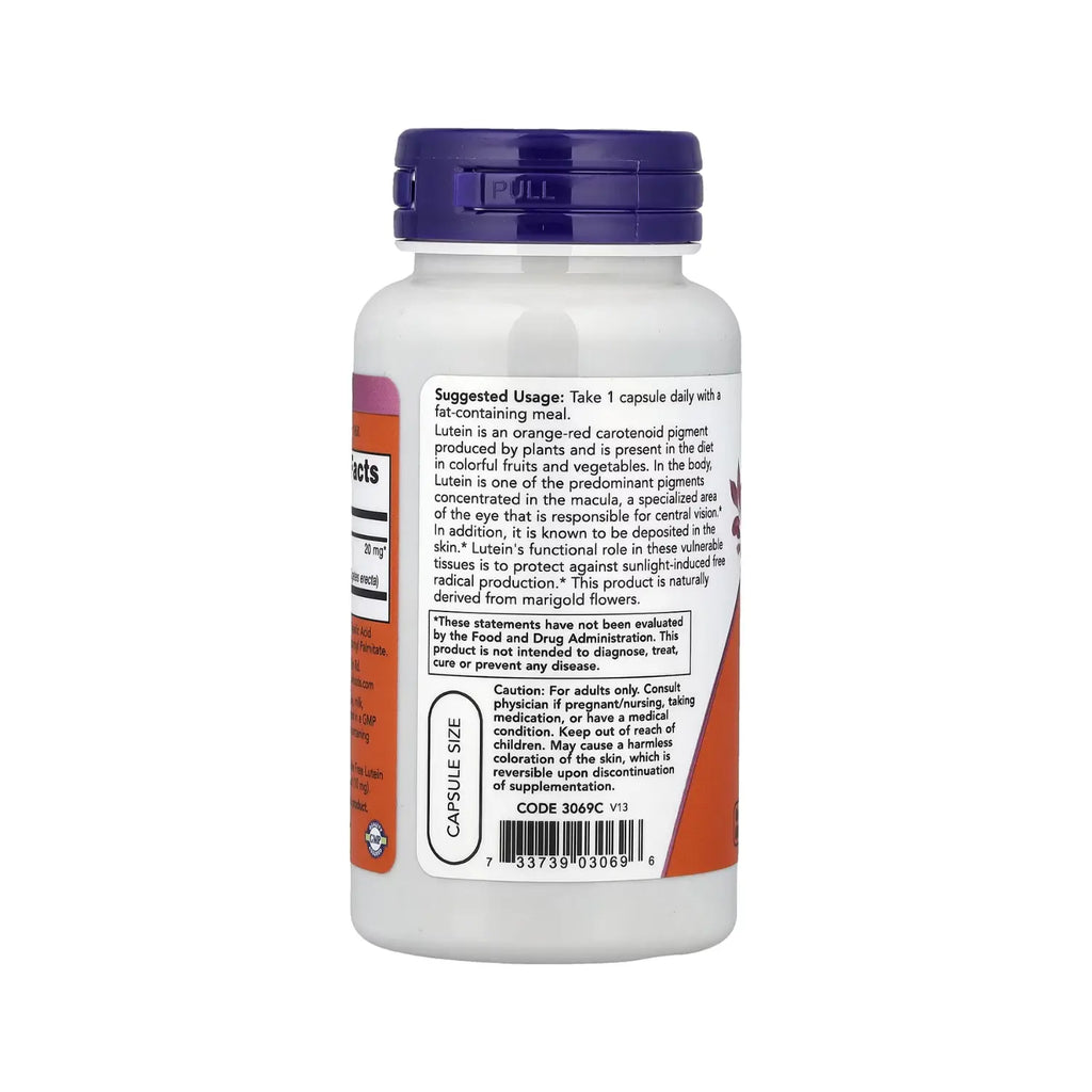 NOW FOODS LUTEINA CONCENTRACION DOBLE 90VCAPS SFN