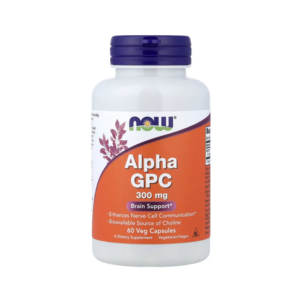 NOW FOODS ALPHA GPC 300MG 60 VCAPS
