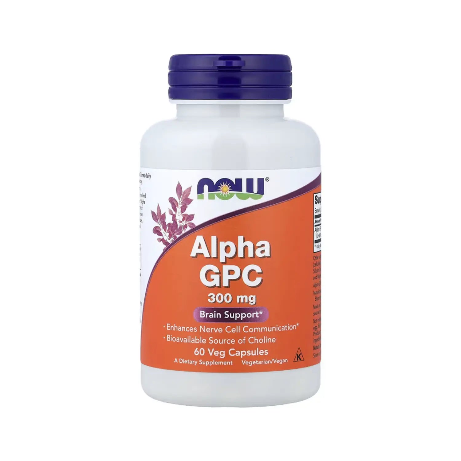 NOW FOODS ALPHA GPC 300MG 60 VCAPS