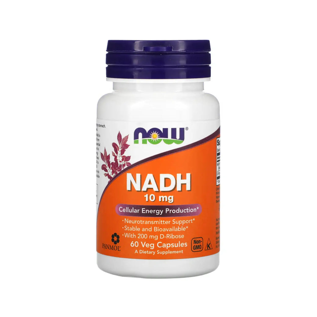 NOW FOODS, NADH, 10MG 60 VEGCAPS SFN