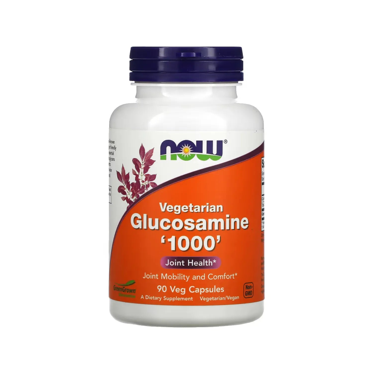 GLUCOSAMINA VEGETARIANA 1000MG 90 CAPSULAS VEG NOW FOODS SFN