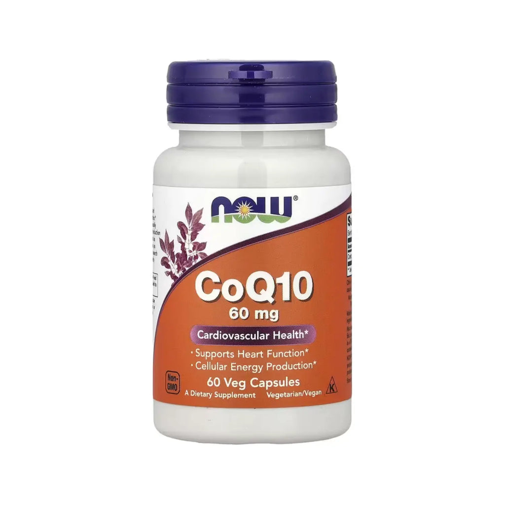 NOW FOODS COQ10 SALUD CARDIOVASCULAR 60MG 60VCAPS SFN