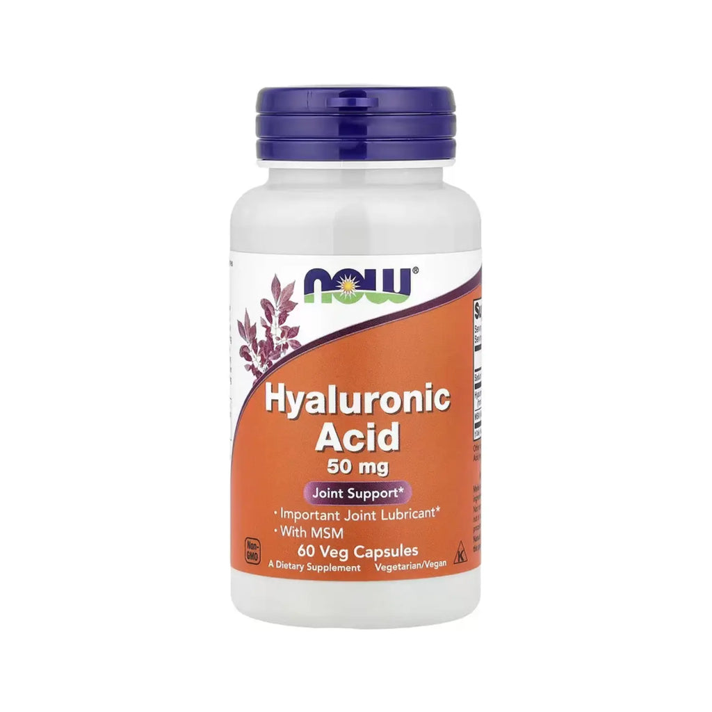 NOW FOODS ACIDO HIALURONICO 50 MG 60 CAPSULAS SFN