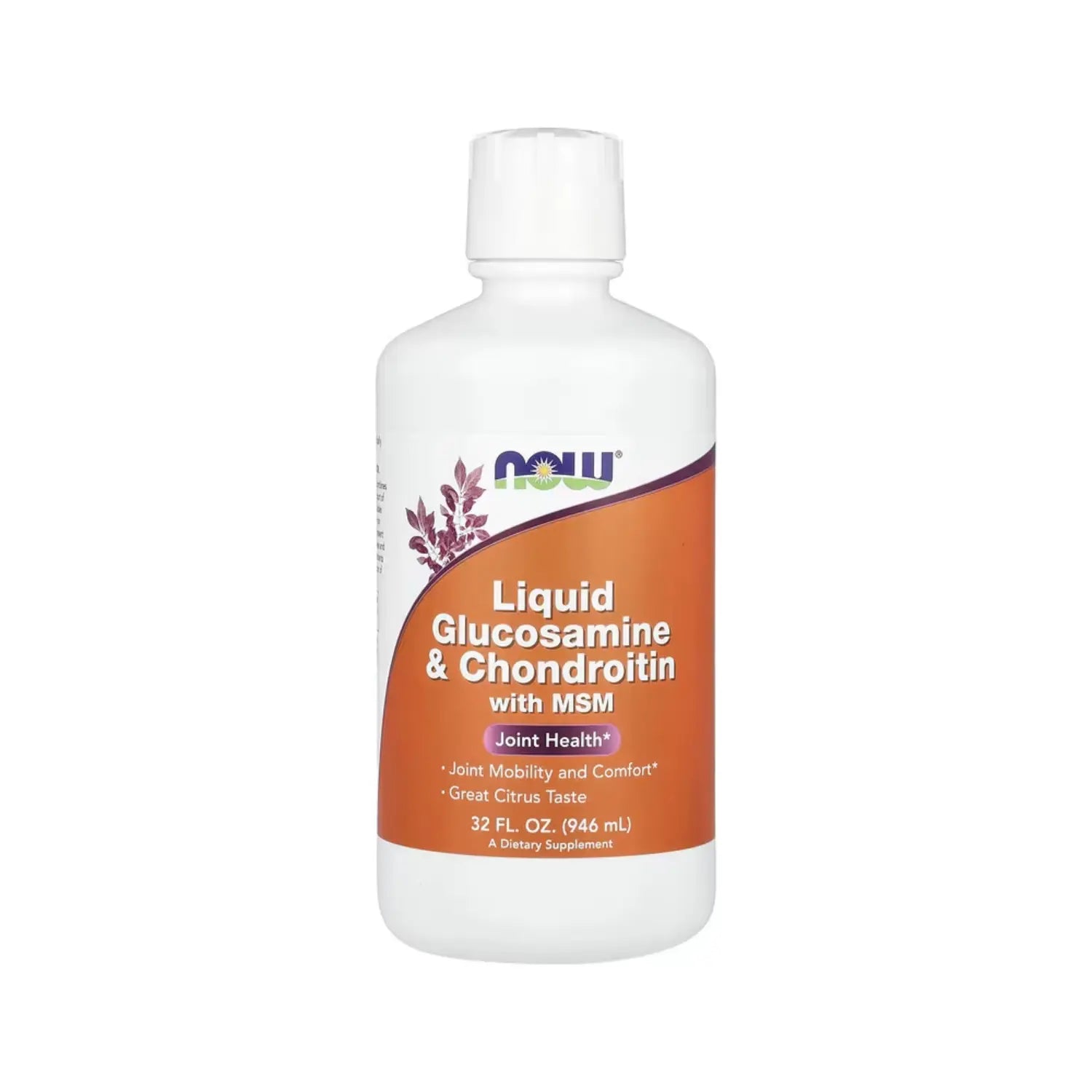 NOW FOODS GLUCOSAMINA Y CONDROITINA LIQUIDAS CON MSM 32oz SFN