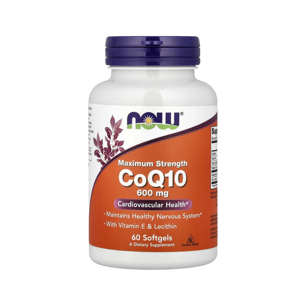 NOW FOODS CoQ10 600mg 60 SGELS