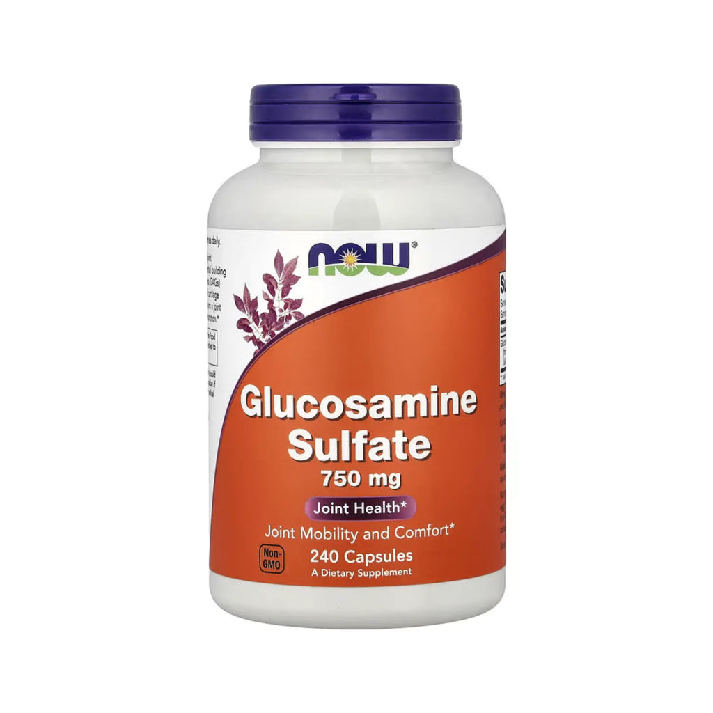 NOW FOODS SULFATO DE GLUCOSAMINA 750MG 240VCAPS SFN