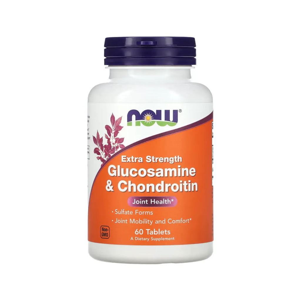 NOW FOODS GLUCOSAMINA Y CONDROITINA 60TABS SFN