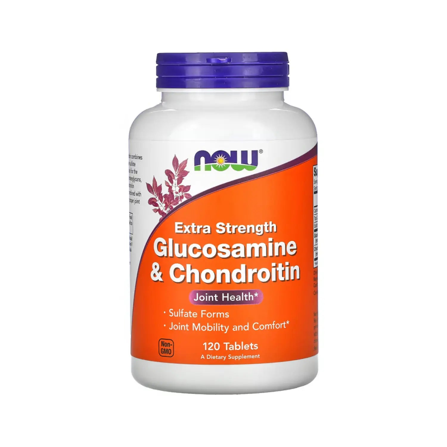 NOW FOODS GLUCOSAMINA Y CONDROITINA EXTRA FUERZA 120TABS SFN