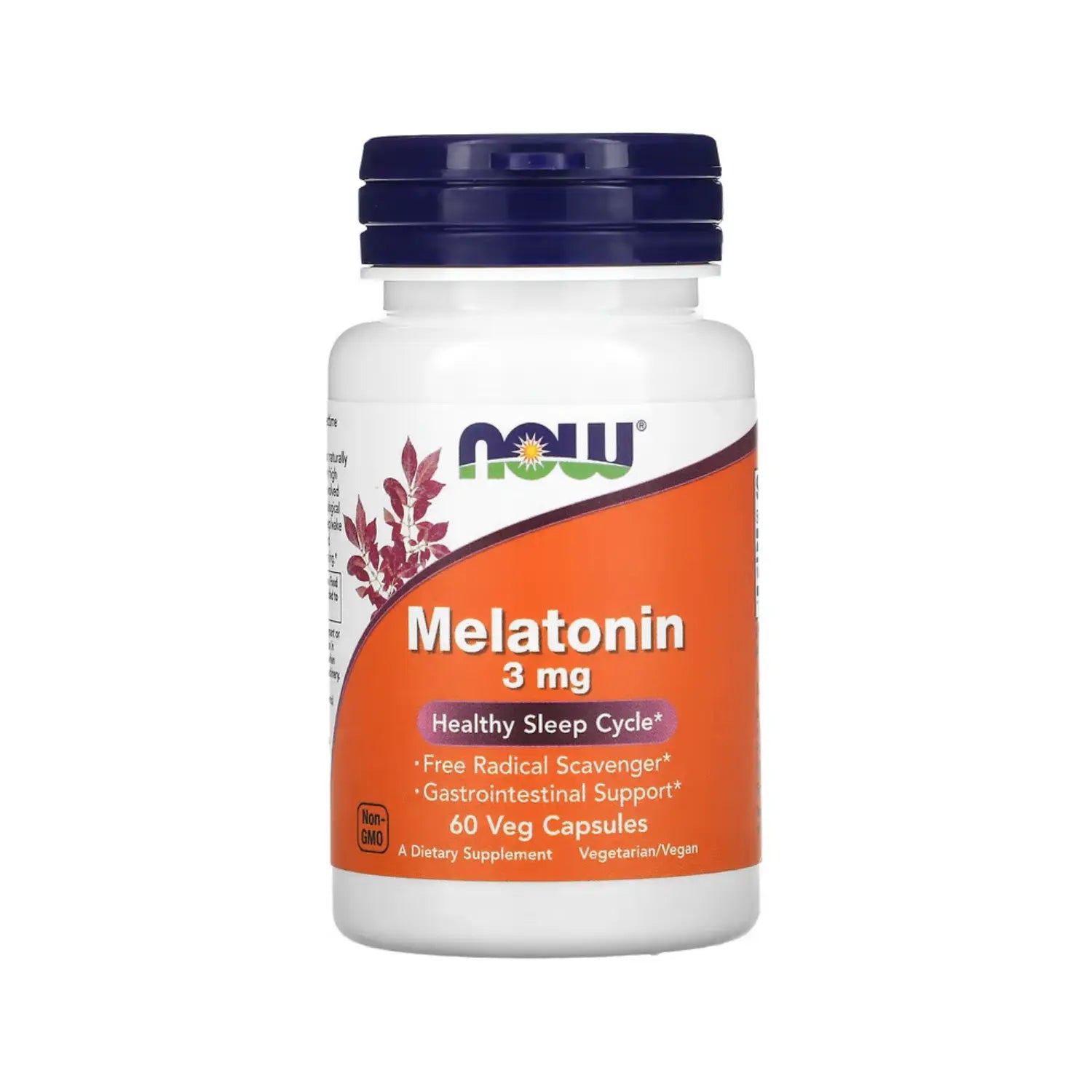 NOW FOODS MELATONINA APOYO AL CICLO DEL SUEÑO 3MG 60CAPS SFN