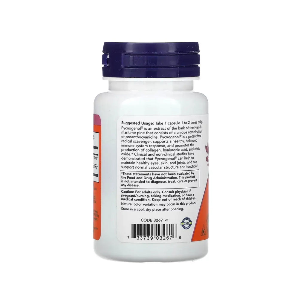 NOW FOODS PYCNOGENOL 100MG 60VCAPS SFN