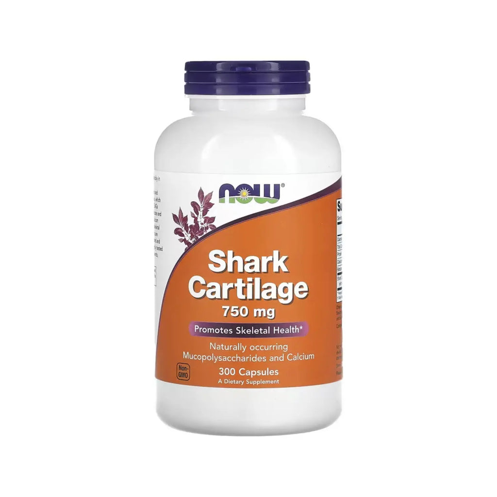 NOW FOODS CARTILAGO DE TIBURON 750MG 300CAPS SFN