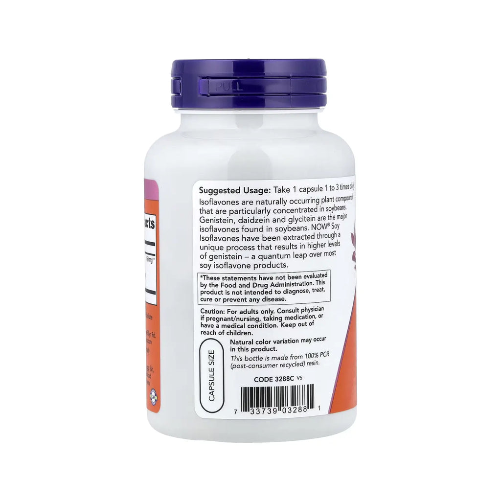 NOW FOODS ISOFLAVONAS DE SOYA 120VCAPS SFN