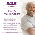 NOW FOODS CREMA PARA ARTICULACIONES Y MUSCULOS 118 ML SFN