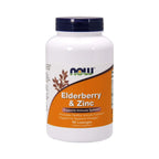 NOW FOODS ELDERBERRY SAUCO Y ZINC 90 PASTILLAS INMUNIDAD SFN