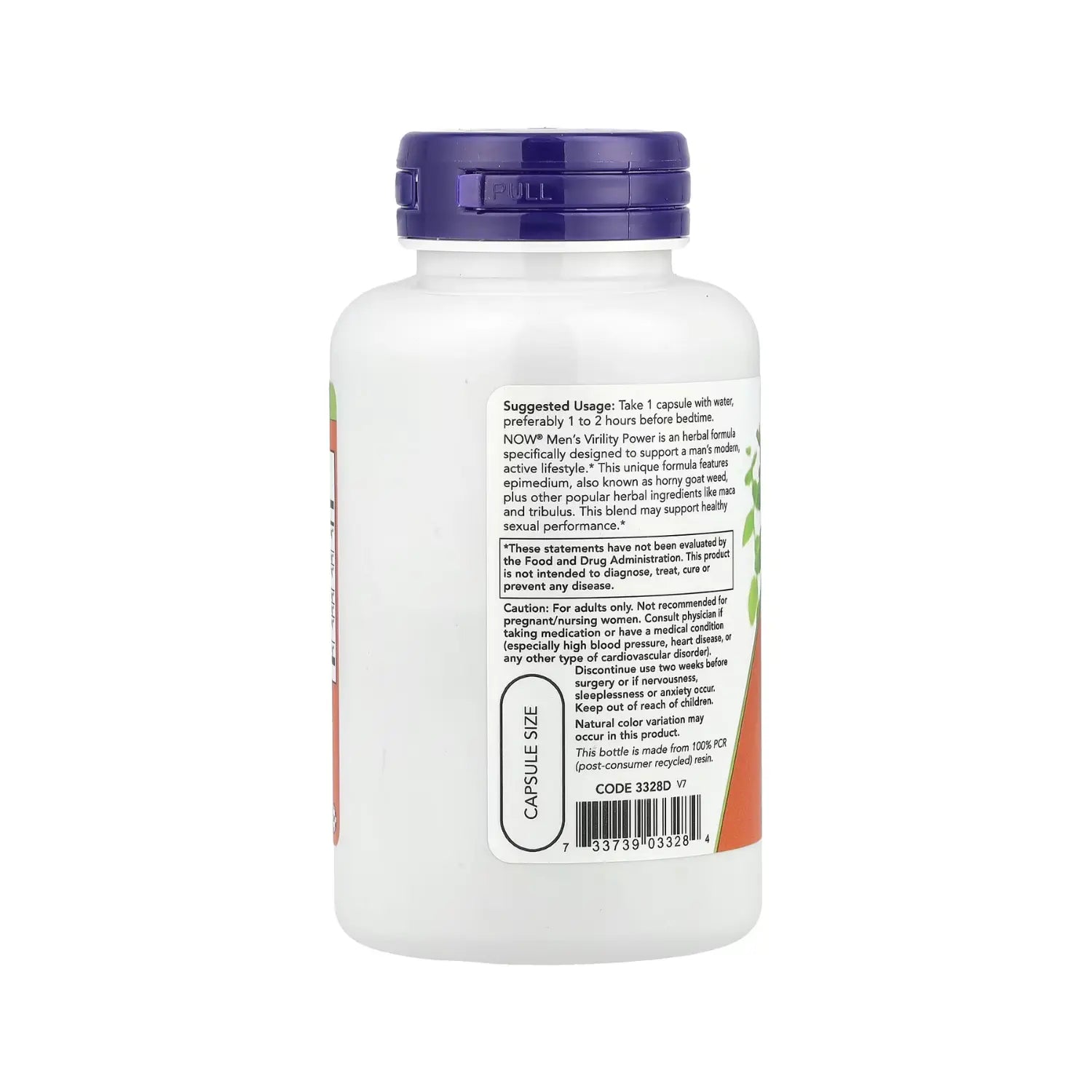 NOW FOODS MEN´S VIRILITY POWER 60 CAPSULAS SFN