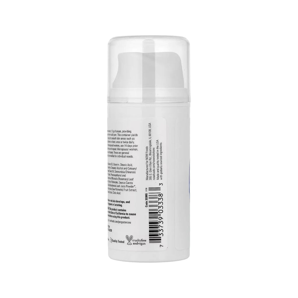 NOW FOODS SOLUTIONS CREMA EQUILIBRANTE PARA LA PIEL SFN