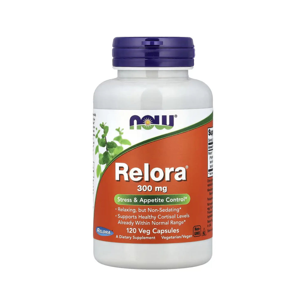 NOW FOODS RELORA 300MG CONTROL ESTRES, APETITO 120VCAPS SFN