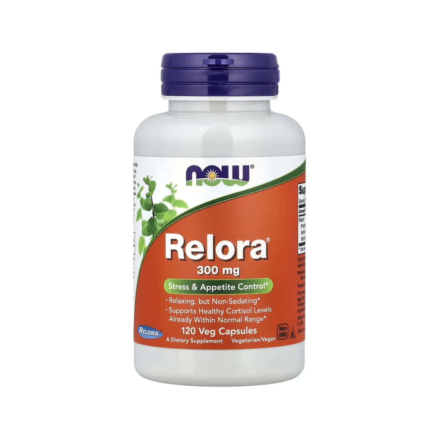 NOW FOODS RELORA 300MG CONTROL ESTRES, APETITO 120VCAPS SFN