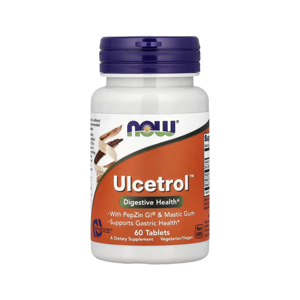 NOW FOODS ULCETROL SALUD DIGESTIVA 60 TABS SFN