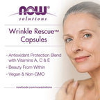 NOW FOODS WRINKLE RESCUE PROTECCIÓN ANTIOXIDANTE 60VCAPS SFN