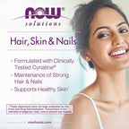 NOW FOODS SOLUTIONS CABELLO, PIEL Y UÑAS 90VCAPS SFN