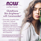 NOW SOLUTIONS ABRILLANTADOR DE PIEL C/GLUTATION 30VCAPS SFN