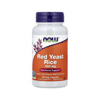 NOW FOODS RED YEAST RICE 600MG ORG 60 VCAPS