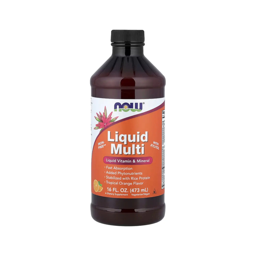 NOW FOODS MULTI LIQUIDO VITAMINAS Y MINERALES 473 ML SFN