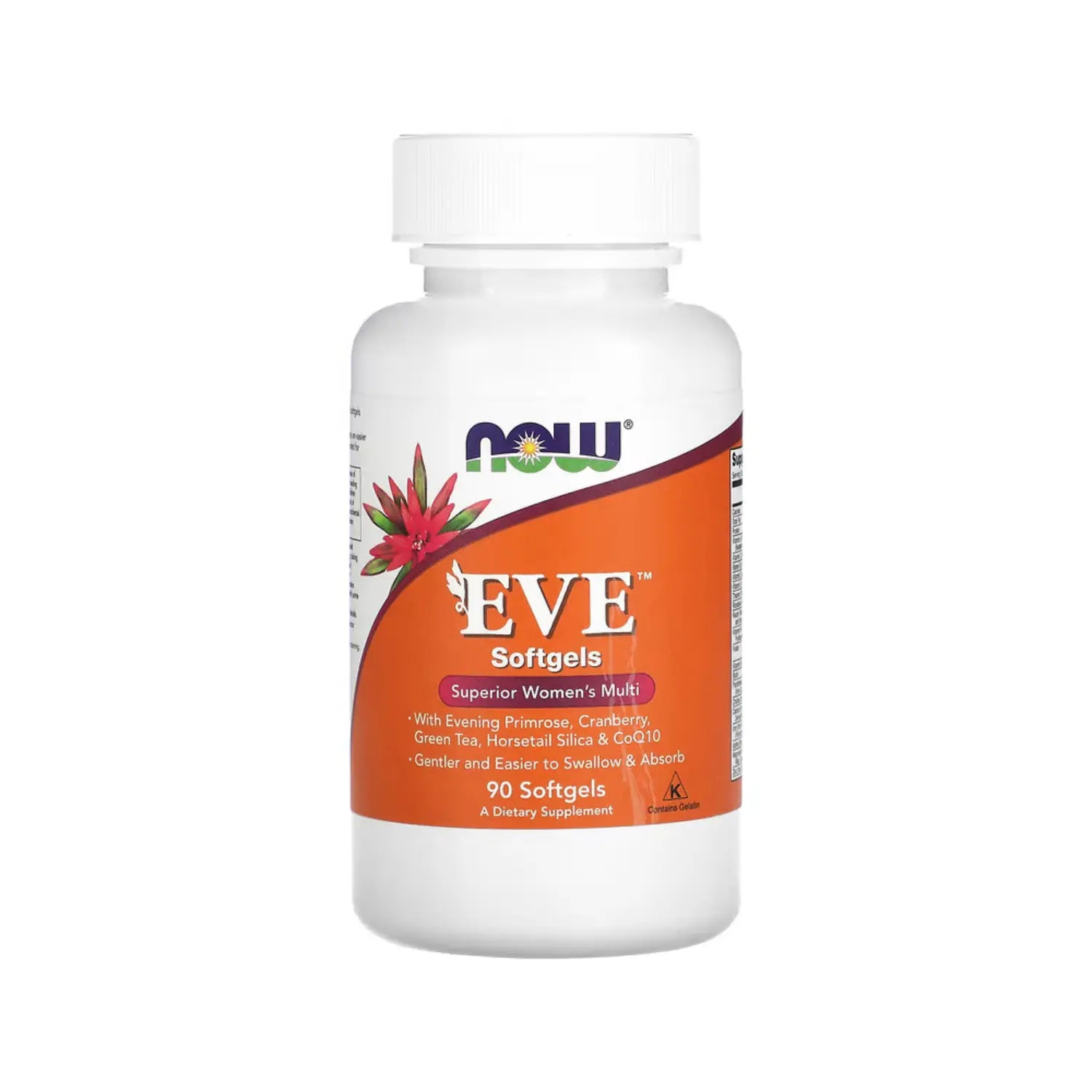 NOW FOODS EVE MULTIVITAMÍNICO SUPERIOR P/ MUJERES 90CAPS SFN